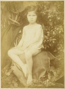 George Duckworth (Study for the Infant Saint John), 1872. Creator: Julia Margaret Cameron