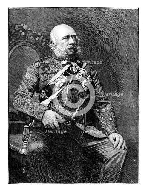 George, Duke of Cambridge, British soldier, 1888. Artist: Unknown