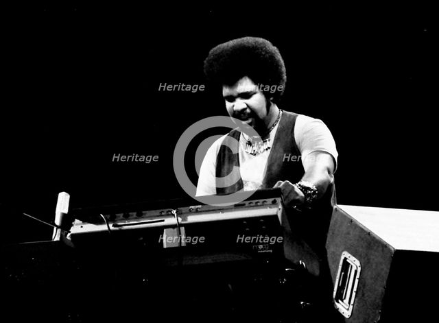 George Duke, London, 1976.   Artist: Brian O'Connor.