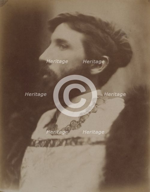 George Dunlop Leslie, R.A., c1860s. Creator: David Wilkie Wynfield.