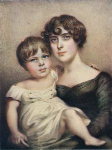 George Dacres Patterson & his mother, Eleanor Dacres Patterson, 1815. (1911)