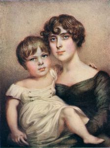 George Dacres Patterson & his mother, Eleanor Dacres Patterson, 1815. (1911)