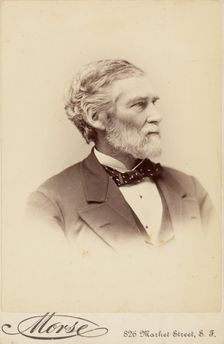 George Davidson, about 1884. Creator: George Daniels Morse