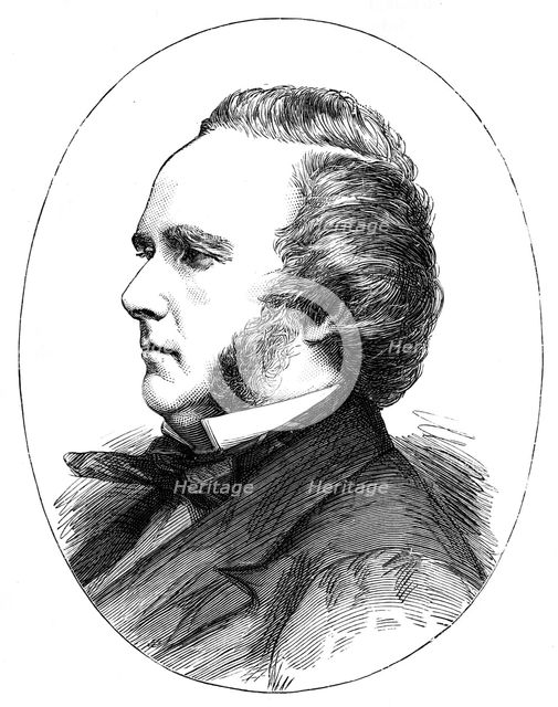 George Douglas Campbell (1823-1900), 8th Duke of Argyll, Scottish Whig politician and scientist. Artist: Unknown