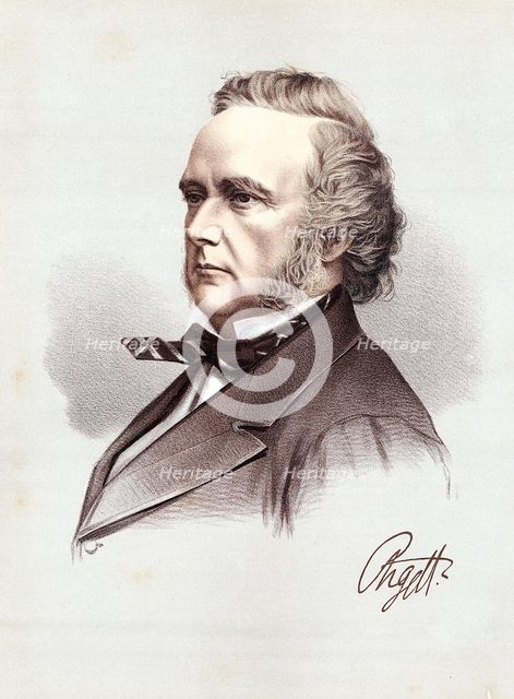 George Douglas Campbell, 8th Duke of Argyll, Scottish Whig politician and scientist, c1880. Artist: Unknown
