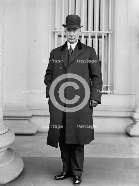 George Evan Roberts, Director of The Mint, 1913. Creator: Harris & Ewing.
