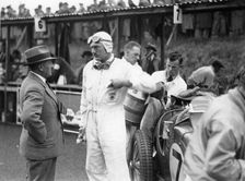 George Eyston at the Isle of Man TT, 1933