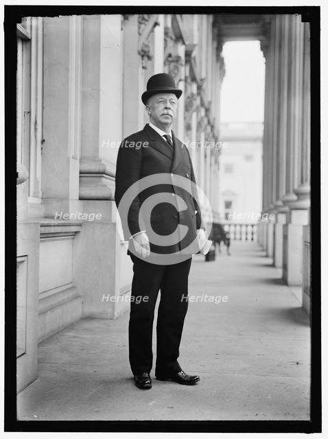 George Earle Chamberlain, Senator from Oregon, between 1913 and 1917. Creator: Harris & Ewing.