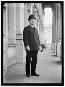 George Earle Chamberlain, Senator from Oregon, between 1913 and 1917. Creator: Harris & Ewing