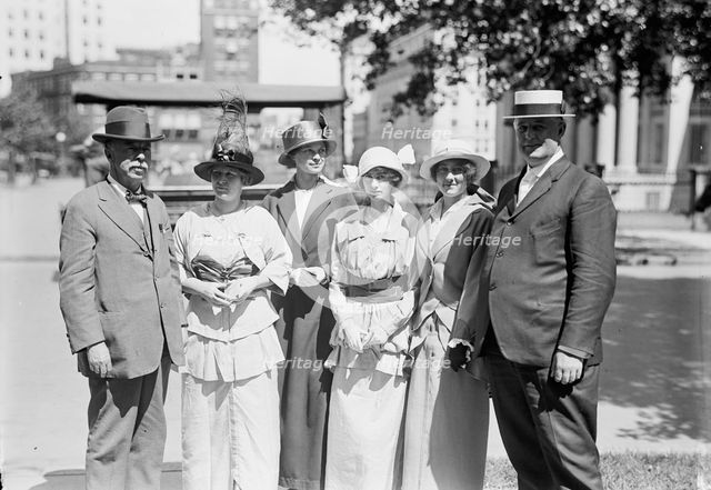 George Earle Chamberlain Sr., Senator From Oregon, 1914. Creator: Harris & Ewing.