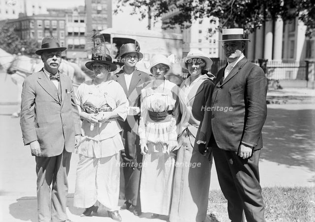 George Earle Chamberlain Sr., Senator From Oregon, 1914. Creator: Harris & Ewing.