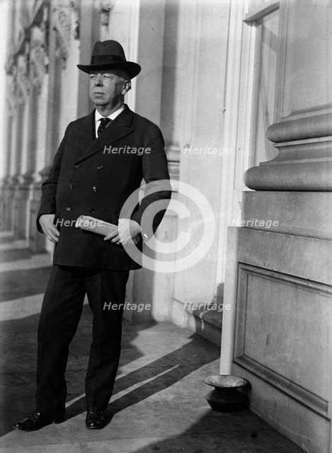 George Earle Chamberlain Sr., Senator From Oregon, 1918. Creator: Harris & Ewing.