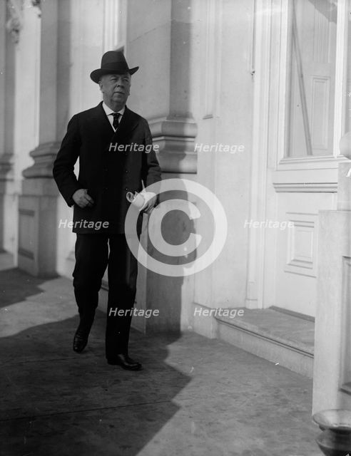 George Earle Chamberlain Sr., Senator From Oregon, 1918. Creator: Harris & Ewing.