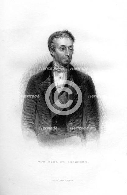 George Eden, 1st Earl of Auckland, Governor-General of India, 19th century. Artist: Unknown