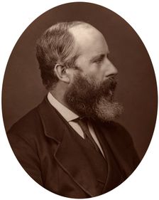 George Edmund Street, architect, 1878.Artist: Lock & Whitfield