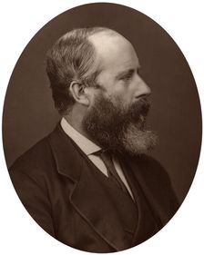 George Edmund Street, architect, 1878.Artist: Lock & Whitfield