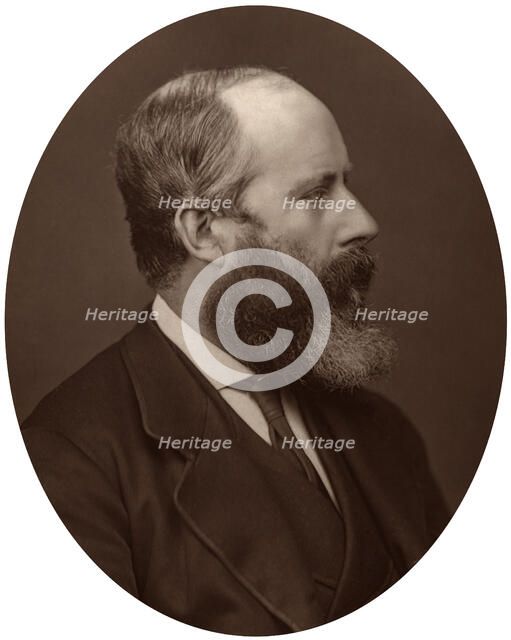 George Edmund Street, architect, 1878.Artist: Lock & Whitfield