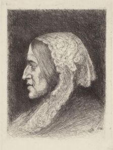 George Eliot, 1890. Creator: John Sloan