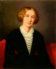 George Eliot c1850, (1942). Creator: Francois d'Albert Durade