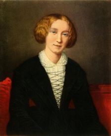George Eliot c1850, (1942). Creator: Francois d'Albert Durade