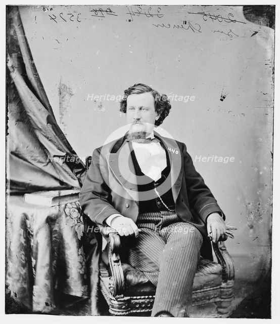 George Eliphaz Spencer of Alabama, between 1860 and 1875. Creator: Unknown.