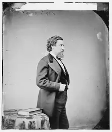 George Eliphaz Spencer of Alabama, between 1860 and 1875. Creator: Unknown