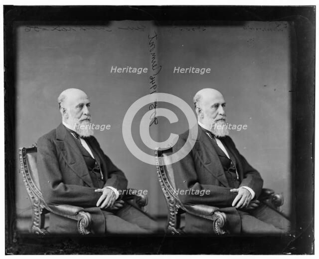 George F. Edmunds of Vermont, 1865-1880. Creator: Unknown.