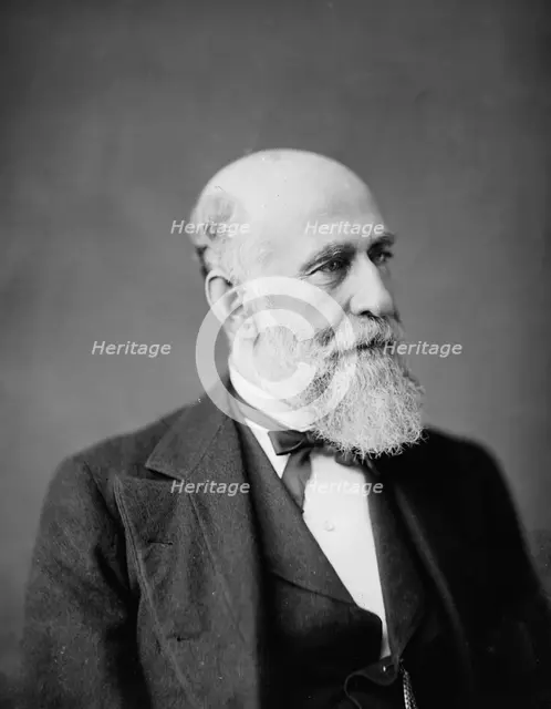 George F. Edmunds of Vermont, between 1865 and 1880. Creator: Unknown.