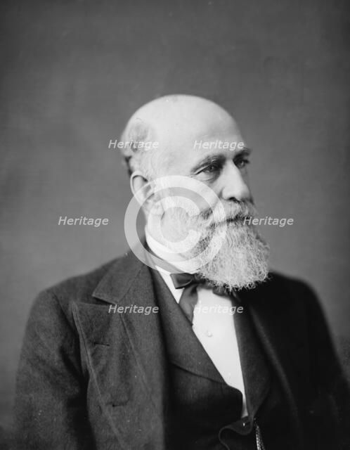 George F. Edmunds of Vermont, between 1865 and 1880. Creator: Unknown.