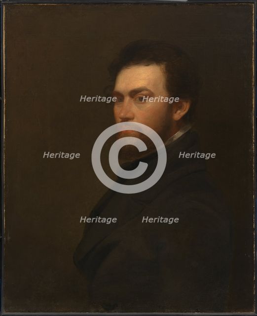 George Fuller Self-Portrait, before 1860. Creator: George Fuller.