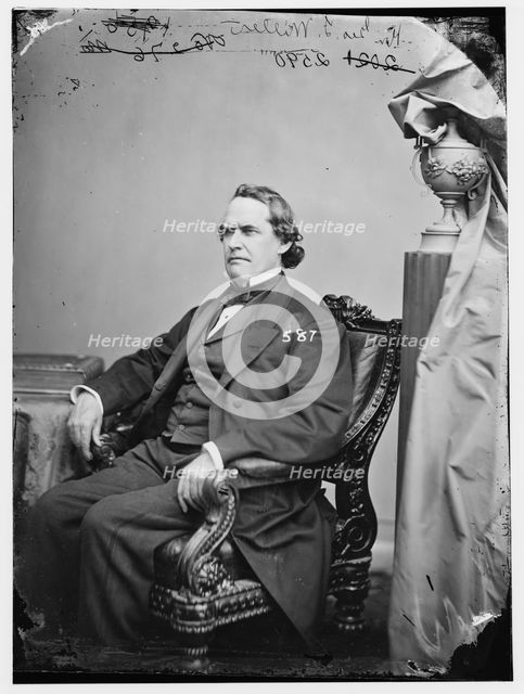 George Funston Miller of Pennsylvania, between 1860 and 1875. Creator: Unknown.