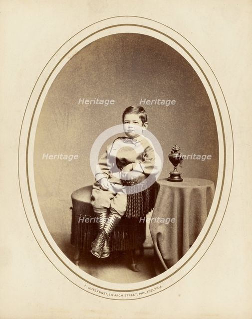 George Fauntleroy Davidson, May 1867. Creator: Frederick Gutekunst.