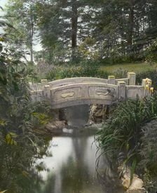 George Fisher Baker house, Tuxedo Park, New York, c1913. Creator: Frances Benjamin Johnston