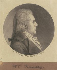 George Fitzwilliam, 1797. Creator: Charles Balthazar Julien Févret de Saint-Mémin