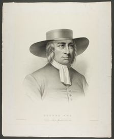 George Fox, c.1858. Creator: Leopold Grozelier