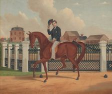 George Franklin Archer and the Archer Residence, 1871. Creator: Charles S. Humphreys