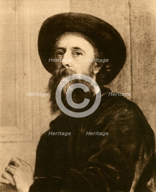 George Frederic Watts, English Victorian painter and sculptor, (1913).Artist: George Frederick Watts