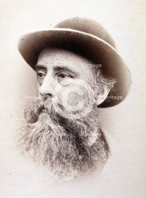 George Frederic Watts, R.A., c1856-1875. Creator: John Watkins.