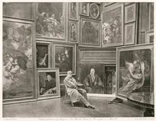 George Frederic Watts, R.A., c1884. Creator: Joseph Parkin Mayall