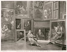 George Frederic Watts, R.A., c1884. Creator: Joseph Parkin Mayall