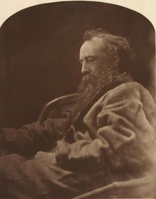 George Frederick Watts, 1864, printed ca. 1905. Creator: Julia Margaret Cameron