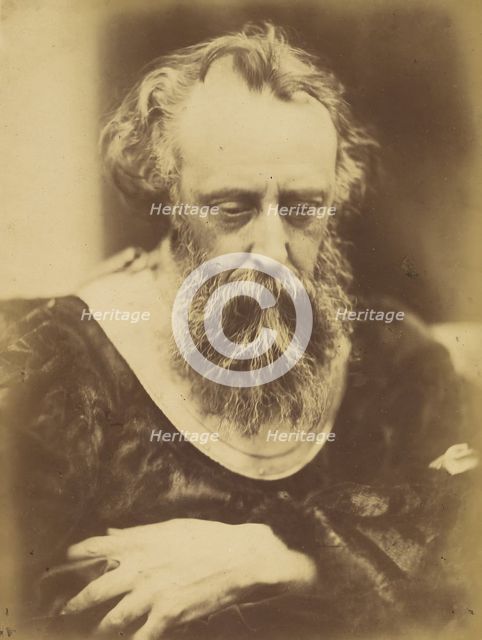 George Frederick Watts, 1860s. Creator: David Wilkie Wynfield.