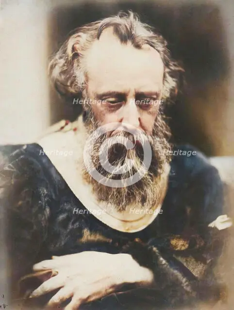 George Frederick Watts, 1860s. Creator: David Wilkie Wynfield.