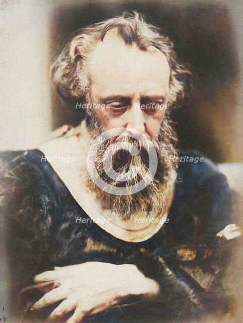 George Frederick Watts, 1860s. Creator: David Wilkie Wynfield.