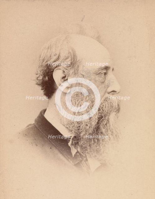 [George Frederick Watts], 1860s. Creator: John & Charles Watkins.
