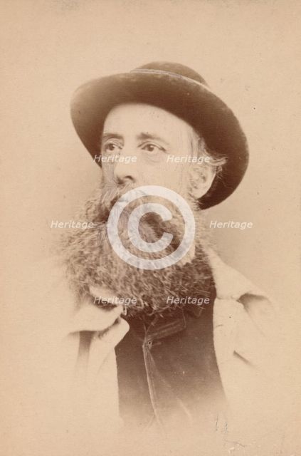 [George Frederick Watts], 1860s. Creator: John & Charles Watkins.