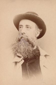 [George Frederick Watts], 1860s. Creator: John & Charles Watkins