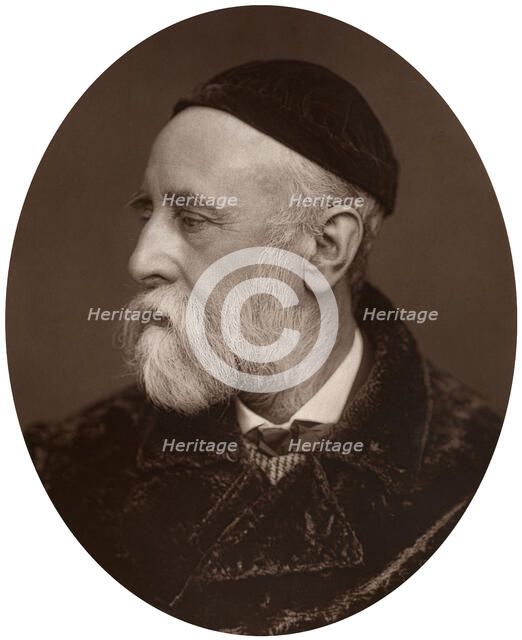 George Frederick Watts, artist and Royal Academician, 1882.Artist: Lock & Whitfield