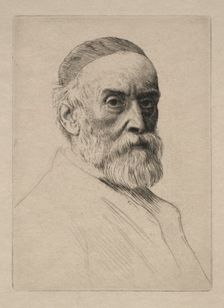 George Frederick Watts. Creator: Alphonse Legros (French, 1837-1911)