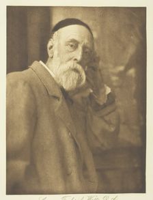 George Frederick Watts, R.A., c. 1893. Creator: Henry Herschel Hay Cameron